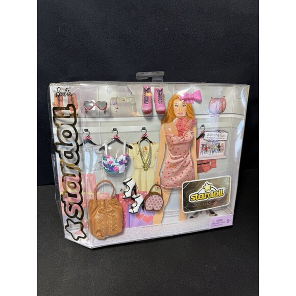 2011 Barbie Stardoll Pretty in Pink Fashion Pack New Mattel Collector Outfit Box - Picture 2 of 7